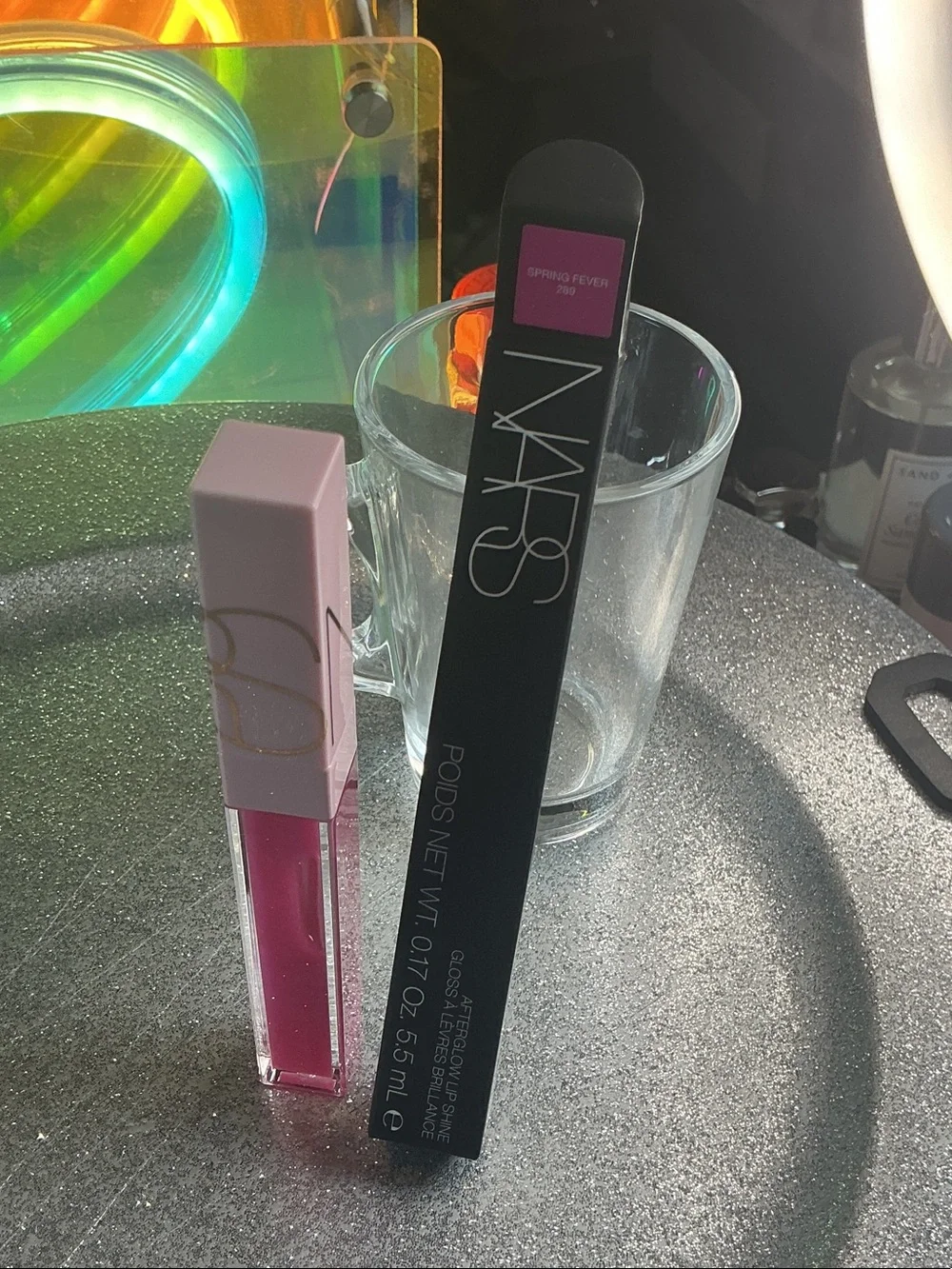 NARS Spring Fever Pink Liquid Lip Gloss - Bright Pink Sheen